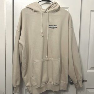 Brandy Melville Off the Lip Hoodie